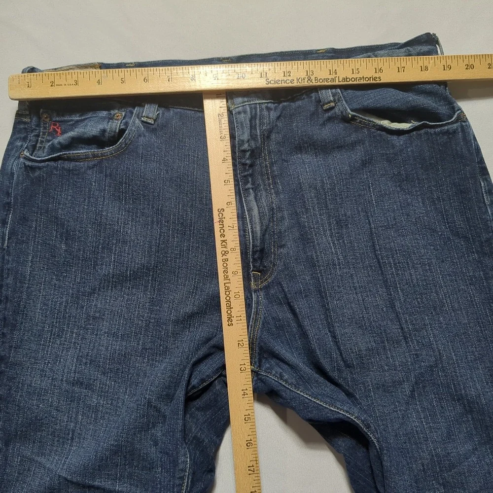 Polo Ralph Lauren Cortlandt 300 Jeans Mens‎ 38x30 Dark Wash Blue Straight Leg